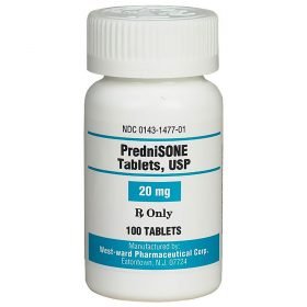 Prednisone 20mg tablet